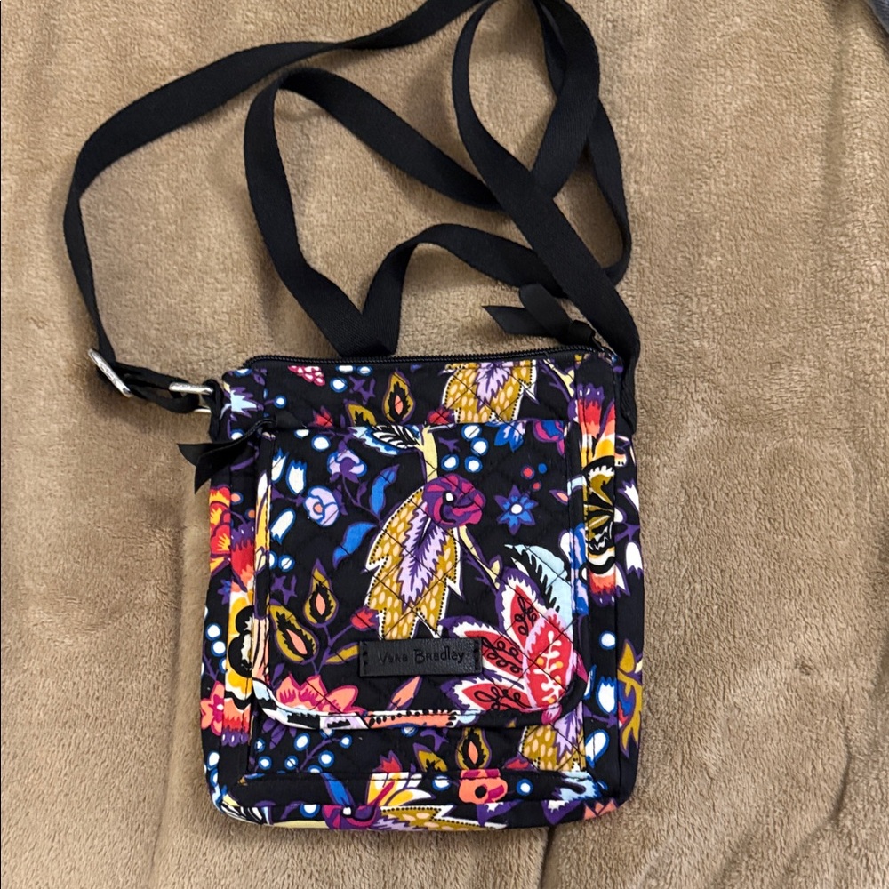 Vera Bradley Colorful Floral Crossbody Bag